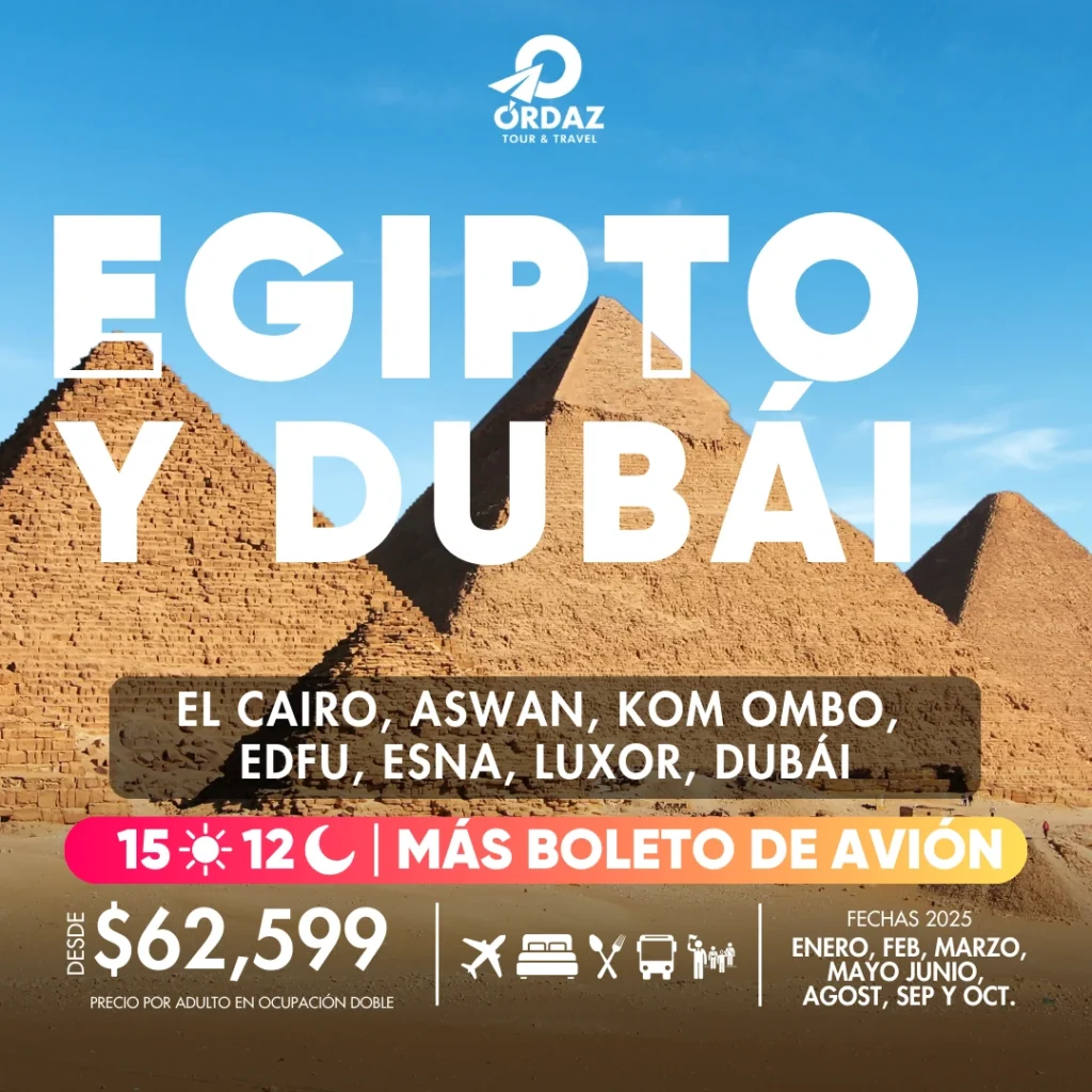 egipto y dubai