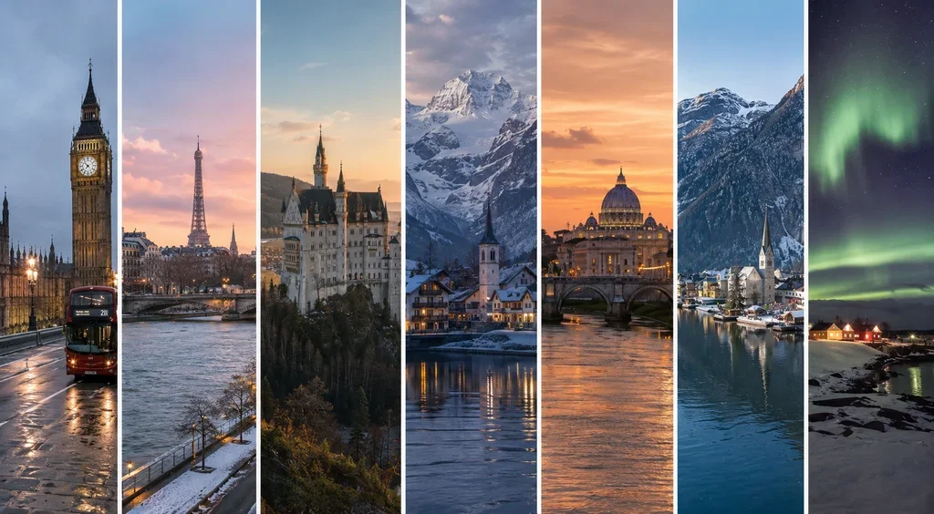 Eurotrip Invernal 2027- 7 países en 19 días